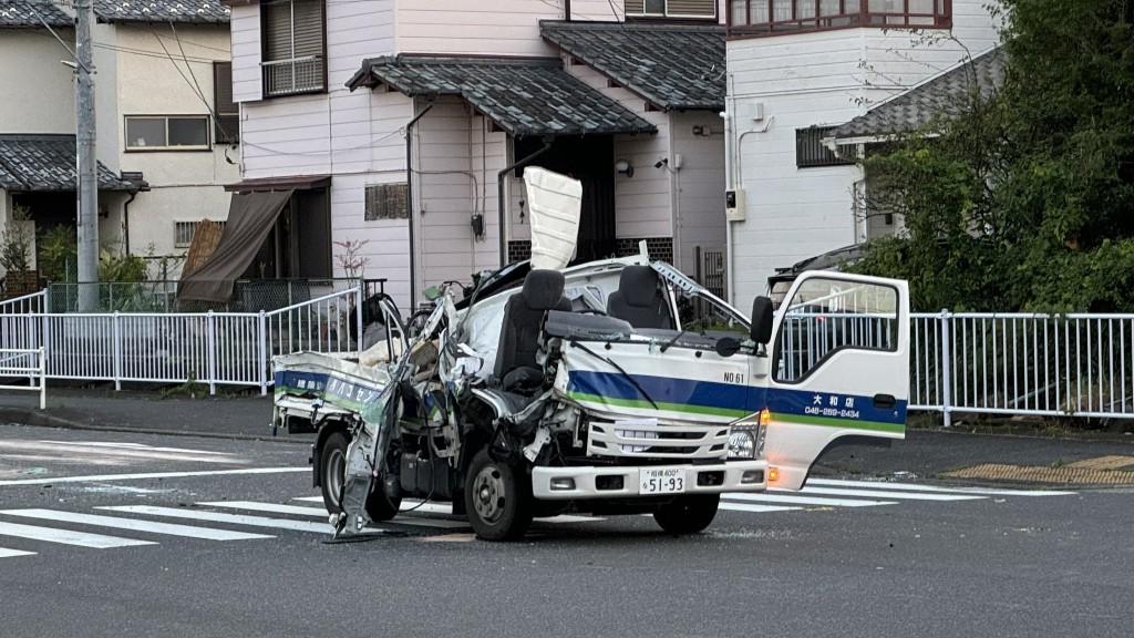 農夫車飛來橫禍，司機身亡。 X