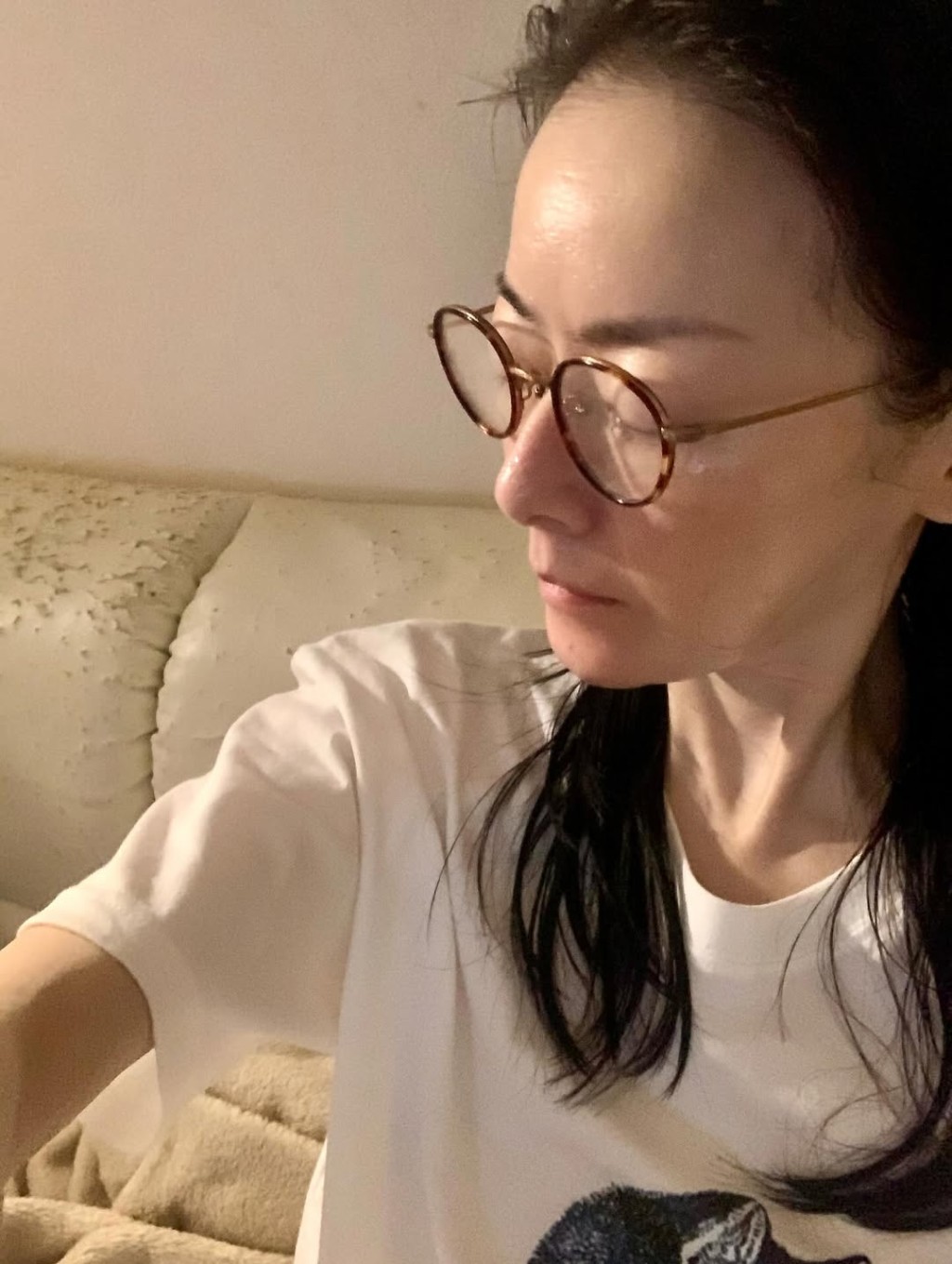 遠野凪子早前認有抑鬱症。 遠野凪子早前認有抑鬱症。