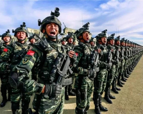 中國國防開支增長6.8%，軍費穩定增長。（網圖）
