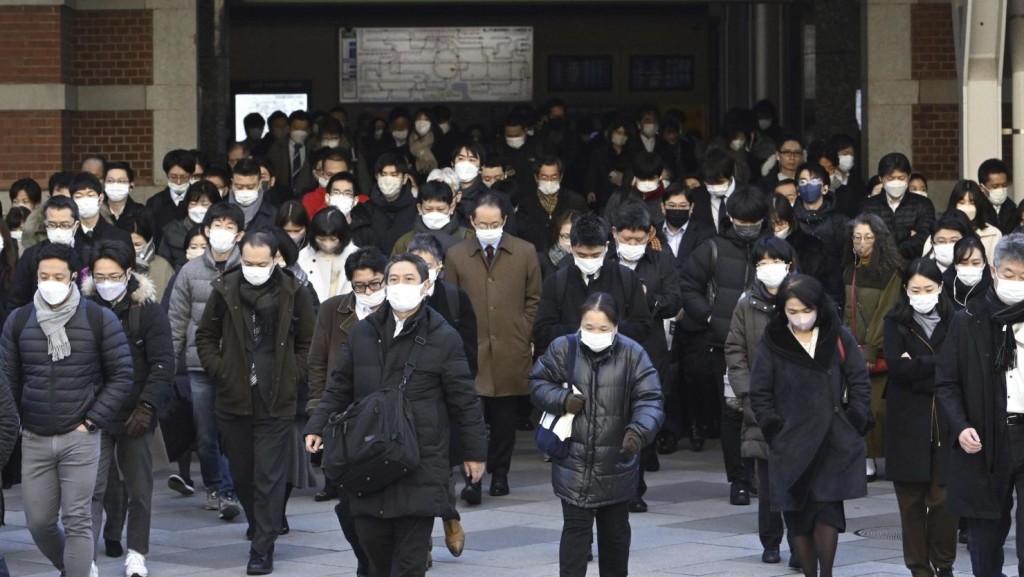 東京都政府預料疫情將會持續升溫。美聯社 東京都政府預料疫情將會持續升溫。美聯社