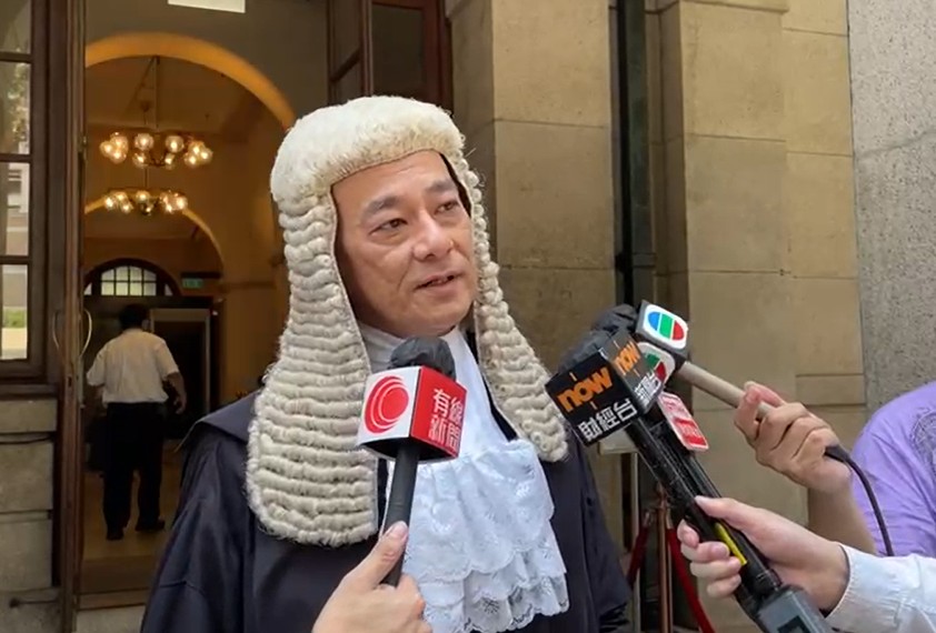 谢志浩对被委任资深大律师一事表示荣幸及高兴。