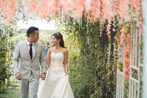 Christy上月跟圈多男友結婚。