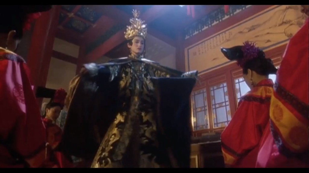 张敏在《鹿鼎记II神龙教》饰演神龙圣女。