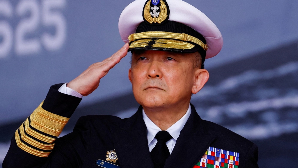 台灣的海軍司令唐華。