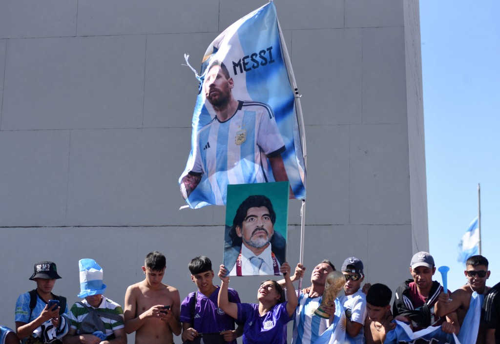 阿根廷人对于足球无比狂热。 Reuters