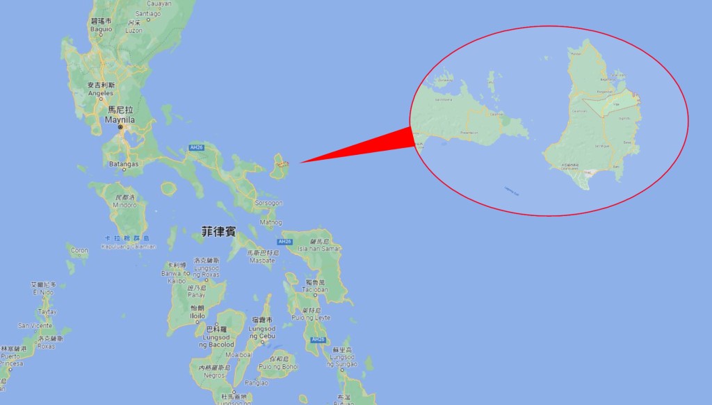 菲律賓東部海域發生6.2級地震。