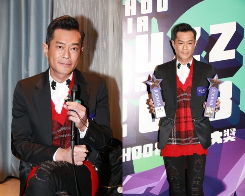 古天樂多謝祖兒支持。