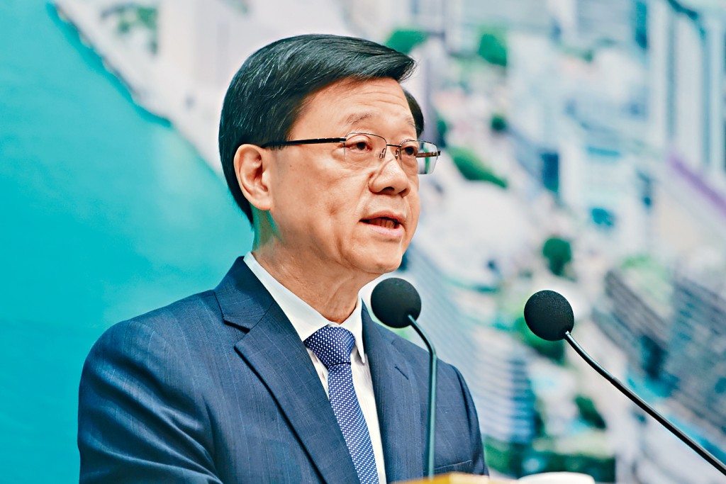 李家超表示,對夏寶龍的講話有五點領會。