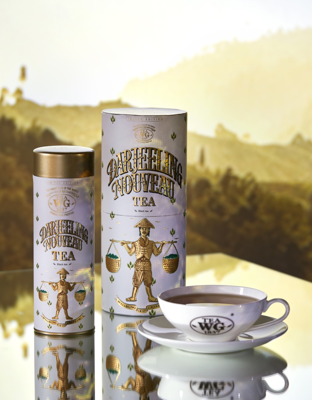 2021初摘大吉嶺茶 (售價$368),由即日起於香港各Tea WG沙龍及精品店和Tea WG HKTVmall官方網店限量發售。 2021初摘大吉嶺茶 (售價$368),由即日起於香港各Tea WG沙龍及精品店和Tea WG HKTVmall官方網店限量發售。