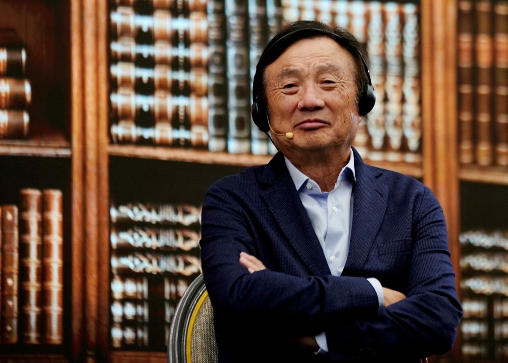 華為創始人任正非。路透圖片