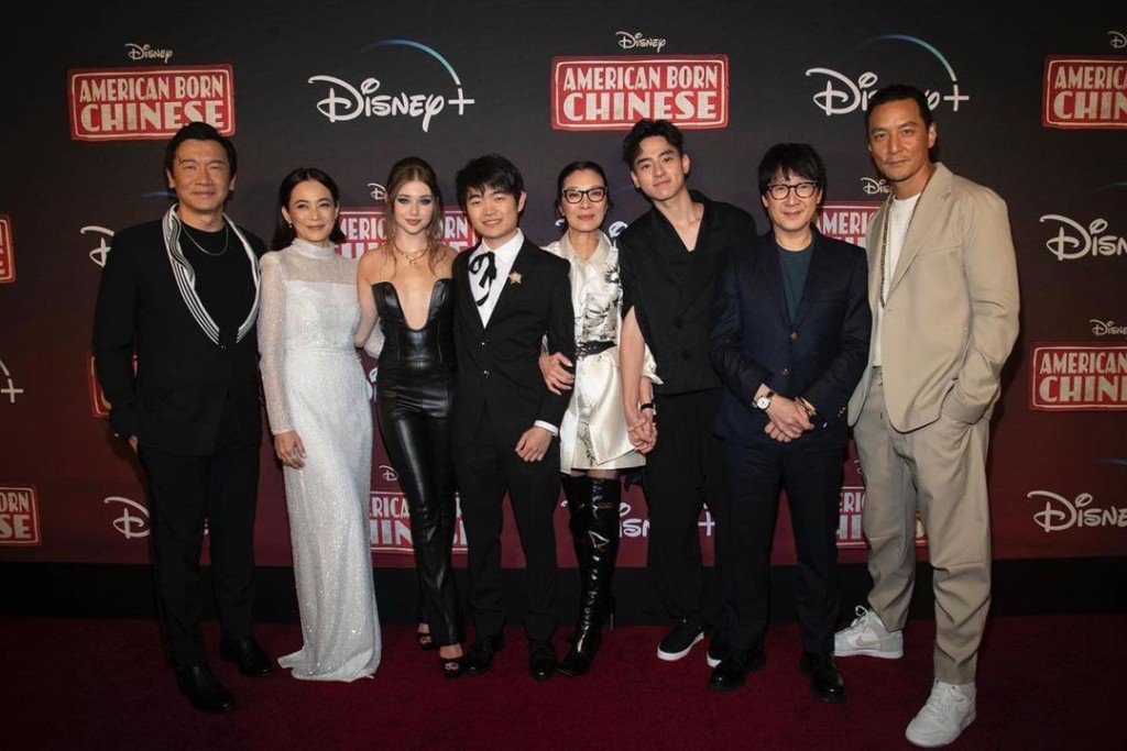 由吳彥祖、楊紫瓊及關繼威等合演的迪士尼新劇《西遊ABC》（American Born Chinese）早前在紐約舉辦活動。