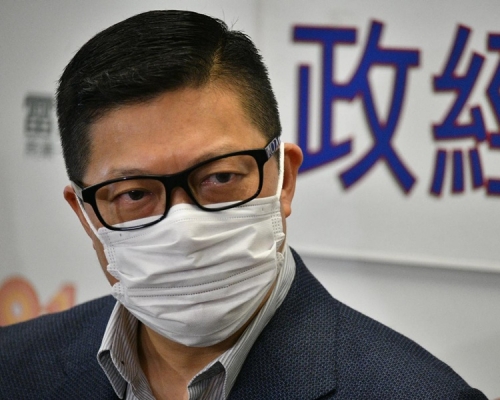 回顧處理反修例示威,鄧炳強認為是「時代選擇了自己」。