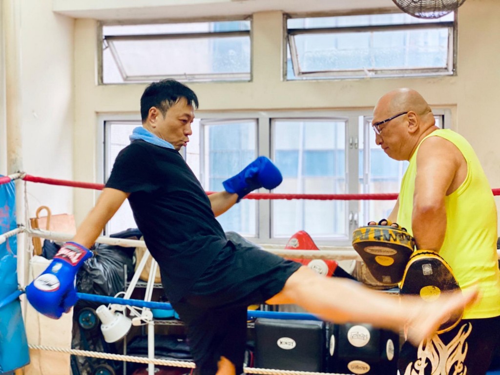 已減掉10磅的黎耀祥,認為還未達標,希望多減8磅。