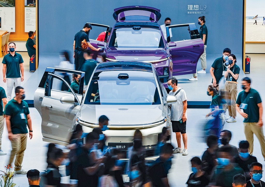高盛下調理想汽車目標價，但重申「買入」評級。