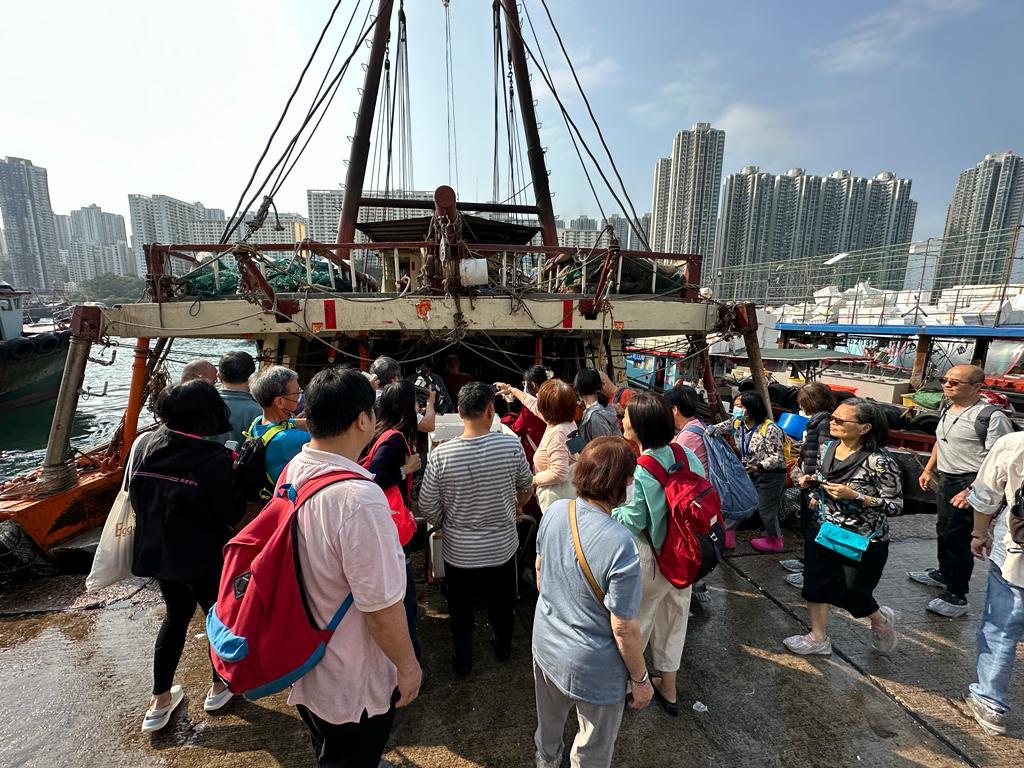 香港仔漁港城市暨魚市場精華遊現正接受報名。活動方提供