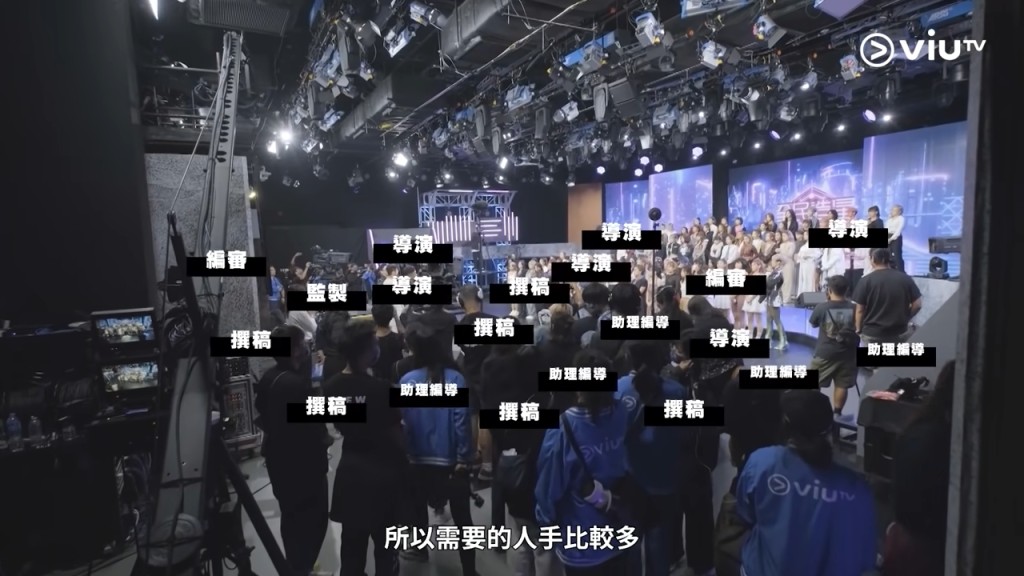工作人員有好多，但人手永遠都唔夠用。