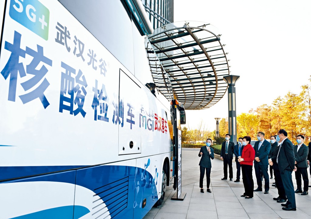 港府爭取內地派流動檢測車來港。