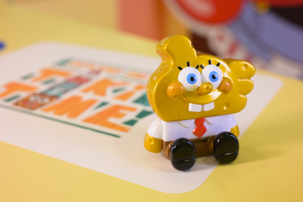 香港獨家首發UNBOX INDUSTRIES×LCX 25周年「金像獎」SPONGEBOB ELFIE（$680）。