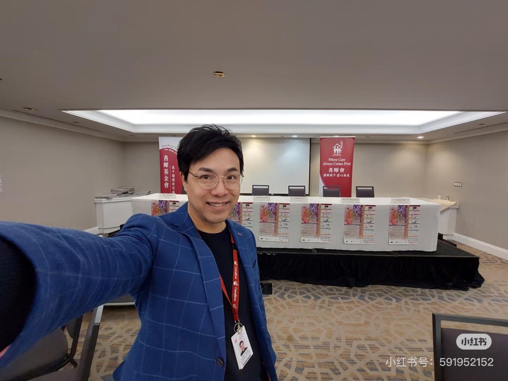 章志文同時亦分享了部份工作照。 章志文同時亦分享了部份工作照。