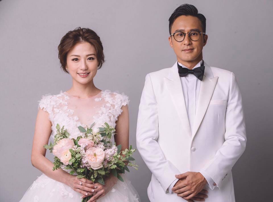 林燕玲與葉浩文結婚後一直表現恩愛。資料圖片