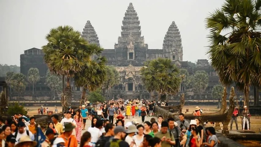 疫情前內地有不少人到柬埔寨旅遊。