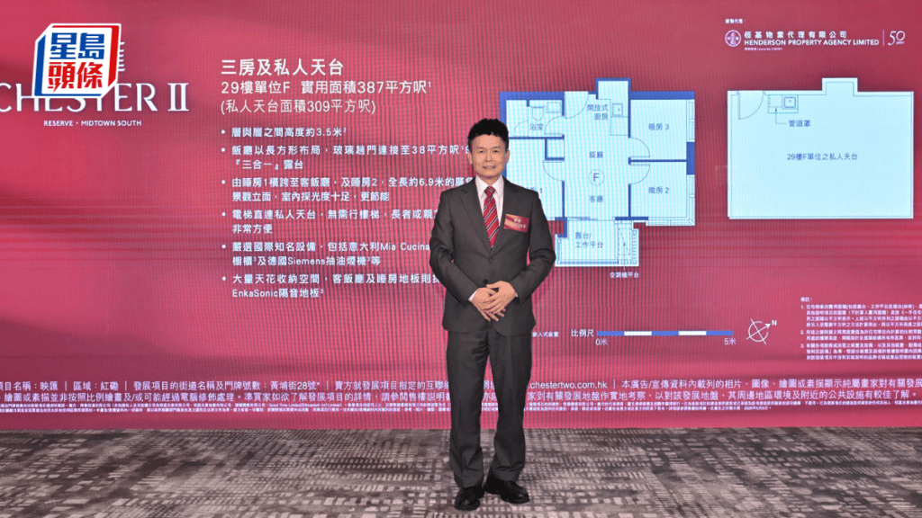 紅磡映匯暫收約2100票 最快日內加推 周六展開首輪銷售