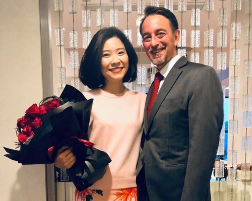 林杰伟妻子是美食作家庄祖宜。庄祖宜FB图片