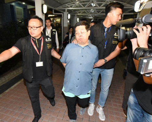 林子健被落案控告一項「誤導警務人員」罪。資料圖片