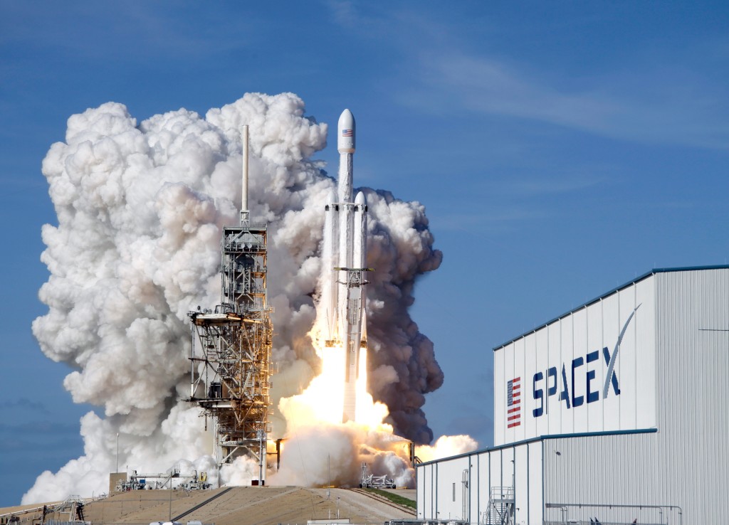 SpaceX火箭。美聯社圖片