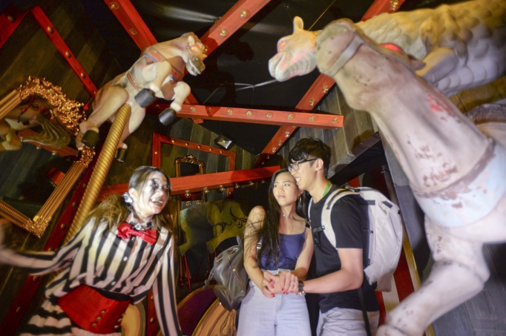 哈囉喂驚嚇十足