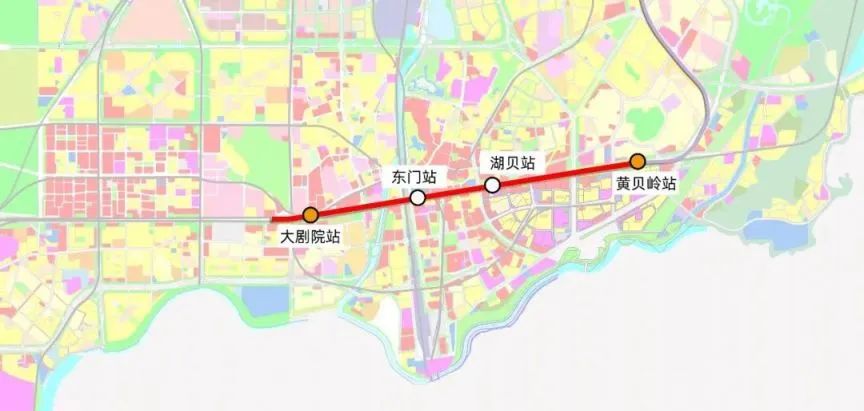 1. 5號線西延︰行街專線(黃貝嶺⇌大劇院) 1. 5號線西延︰行街專線(黃貝嶺⇌大劇院)