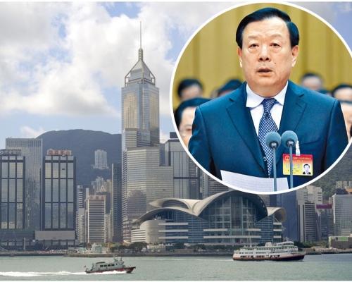 夏寶龍(小圖)明白管治好香港絕非易事。資料圖片
