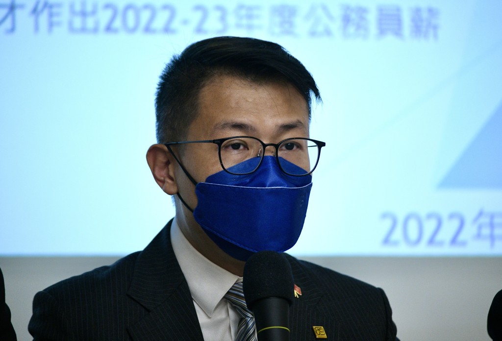 公務員總工會主席馮傳宗。（資料圖片）