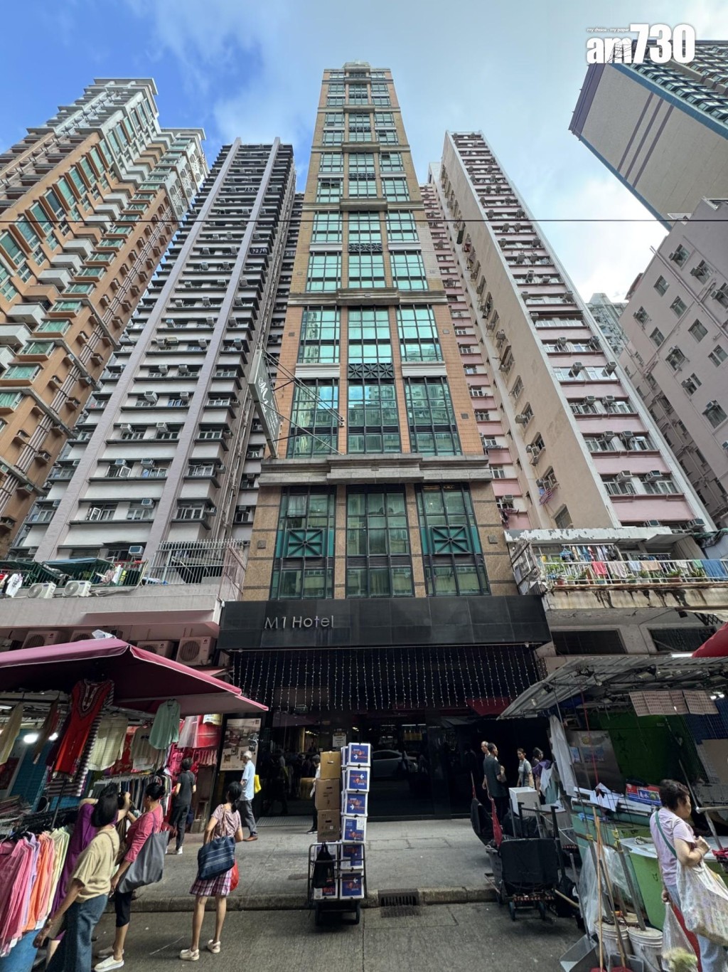 北角春秧街M1酒店，由學生酒店營運商承租，市場人士預期月租約90萬。