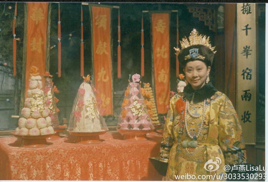 盧燕是飾演「慈禧太后」的專業戶。 盧燕是飾演「慈禧太后」的專業戶。