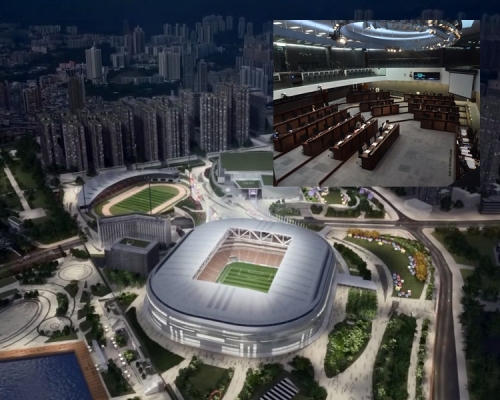 立法會財務委員會仍未就啟德體育園320億撥款表決。