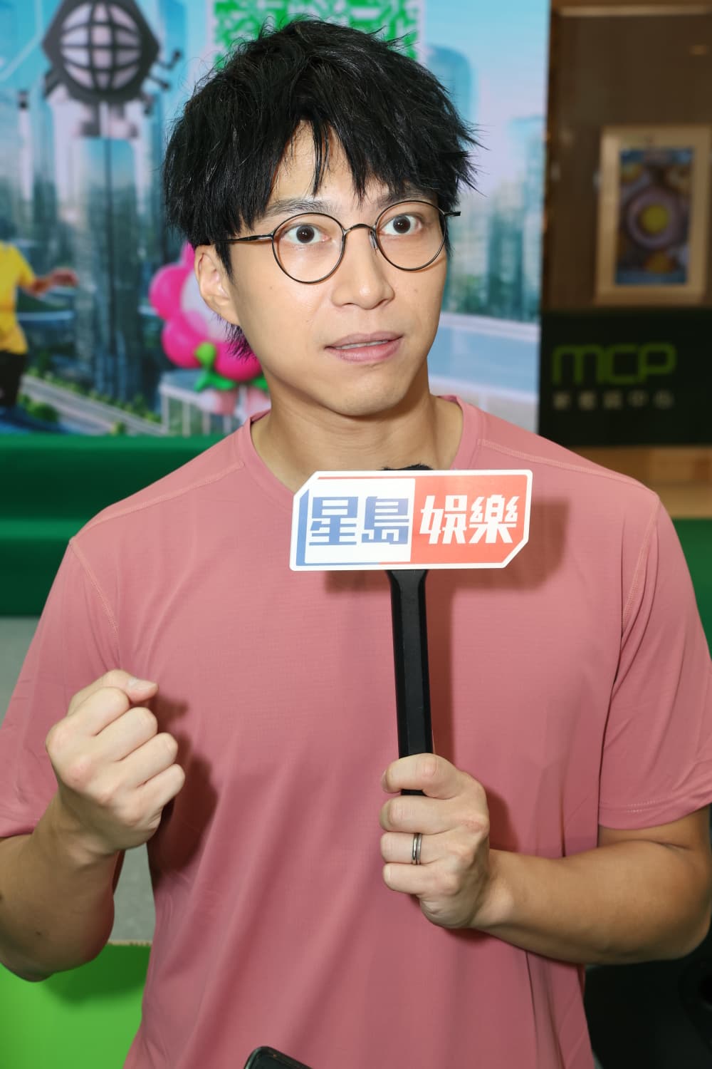 吳業坤指，空手道運動給予他不少音樂靈感，十分有衝擊。