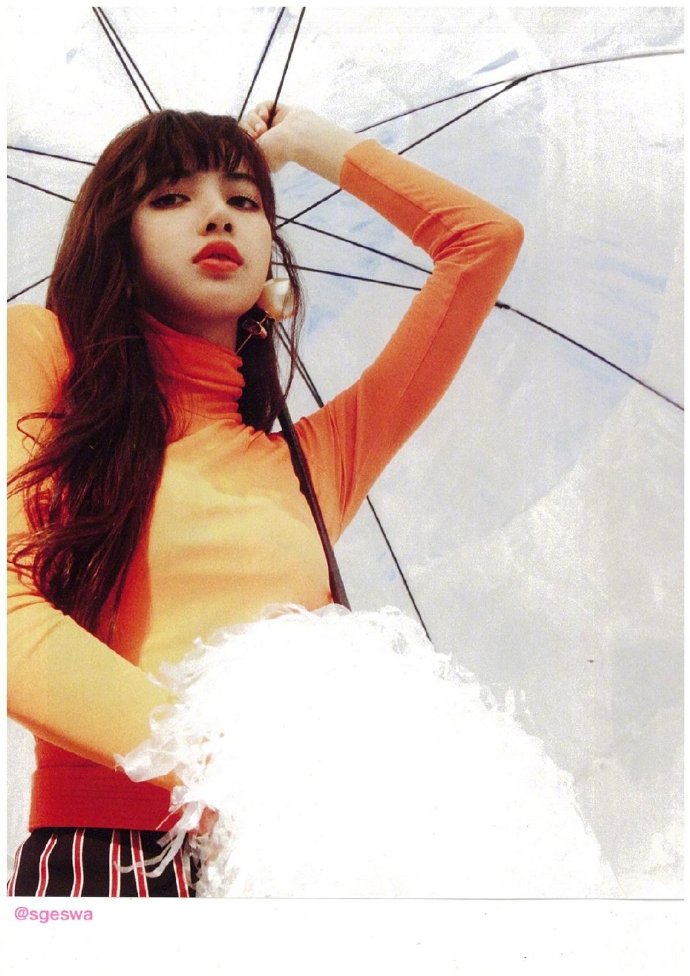落雨只要見到Lisa就心情好。