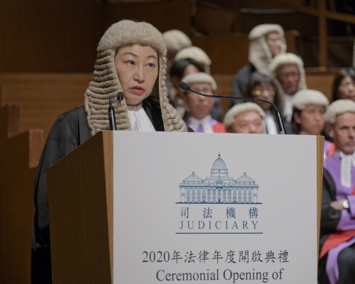 鄭若驊感謝司法部因應疫情增設香港考場。資料圖片