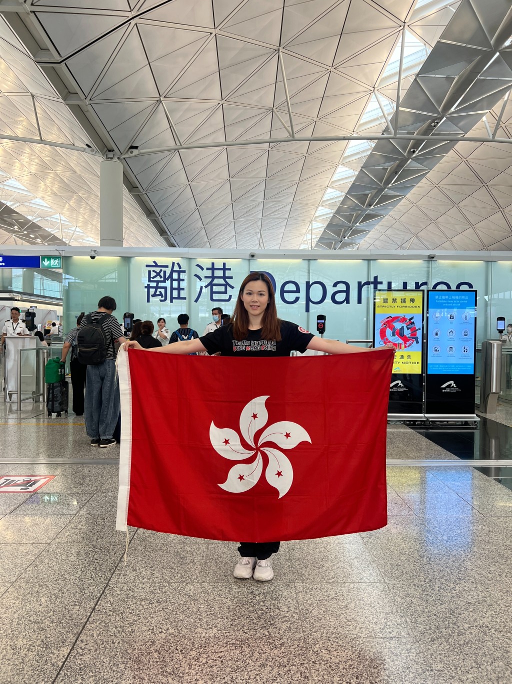 女子隊隊長陳曉晴。圖片由中國香港合氣道總會提供 女子隊隊長陳曉晴。圖片由中國香港合氣道總會提供