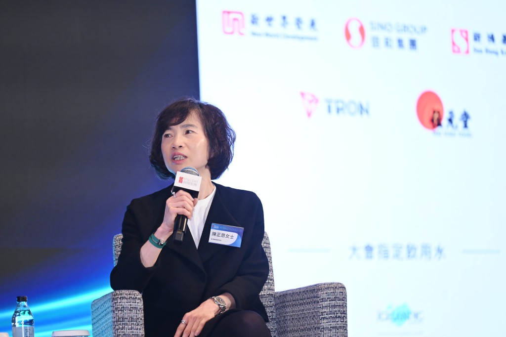 機場管理局商務執行總監陳正思。 機場管理局商務執行總監陳正思。