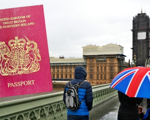 英國明年1月31日起接受BNO居留簽證申請。AP資料圖片