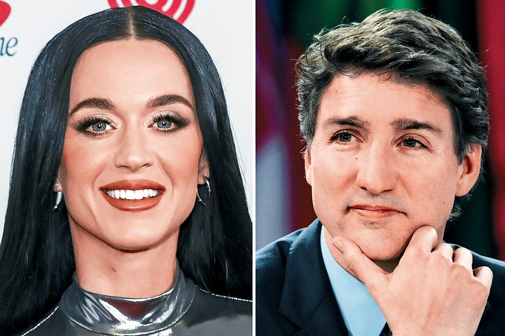 Katy與杜魯多緋聞傳了3個月後，終於被拍到親熱照。