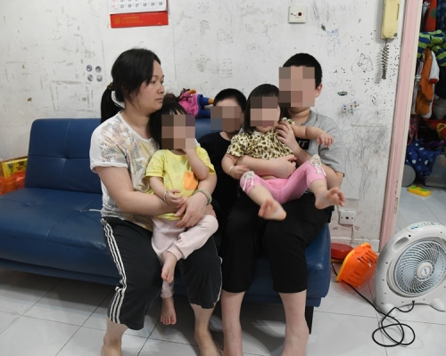 丈夫因工業意外離世,顏太未來須獨力撫養四名發展遲緩的年幼子女。