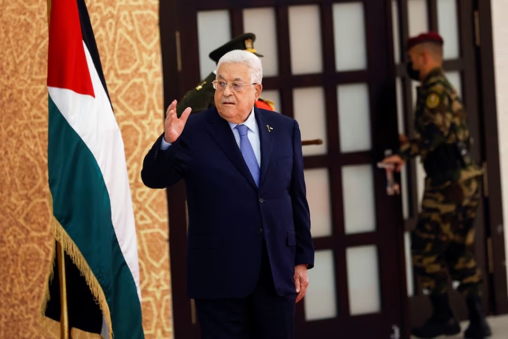 巴勒斯坦總統阿巴斯將於沙特出席加沙和平會議。路透社