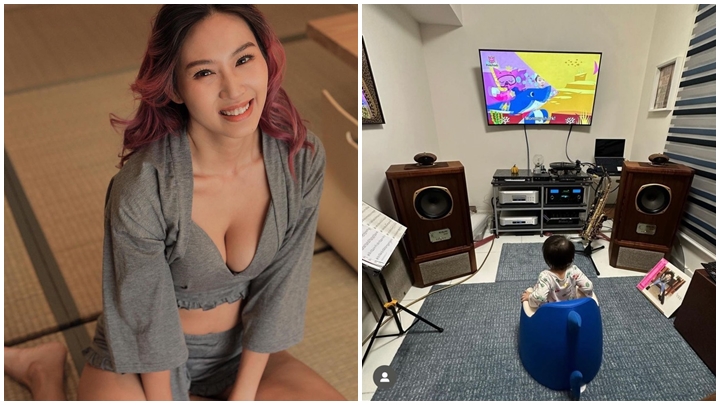 性感靚媽莊韻澄住複式海景豪宅 阿仔有私家影音室狂煲Baby Shark