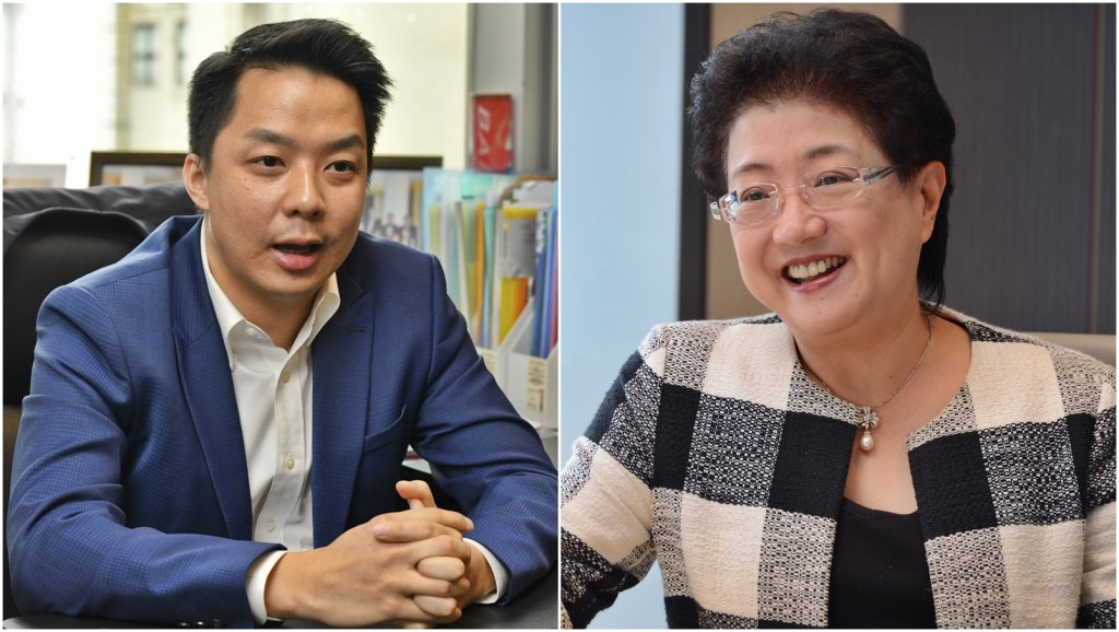 行政長官委任蔡香君（右）及羅啟邦（左）為旅遊業監管局新成員。資料圖片