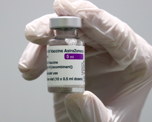 血栓被列為接種阿斯利康疫苗極罕見副作用，廠方將更新疫苗標籤。AP圖片