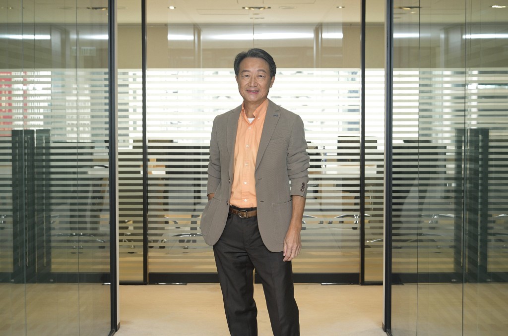 林新強對自己在立法會的一些工作成果比較滿意。資料圖片 林新強對自己在立法會的一些工作成果比較滿意。資料圖片