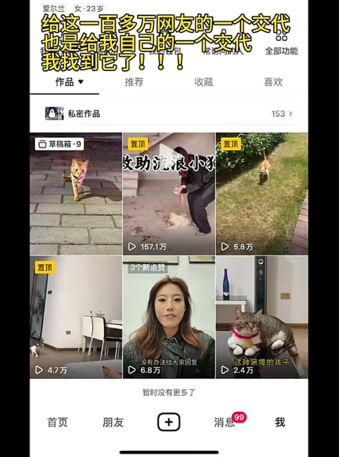 秦思雨长年救助流浪动物，因感染罕见真菌离世。